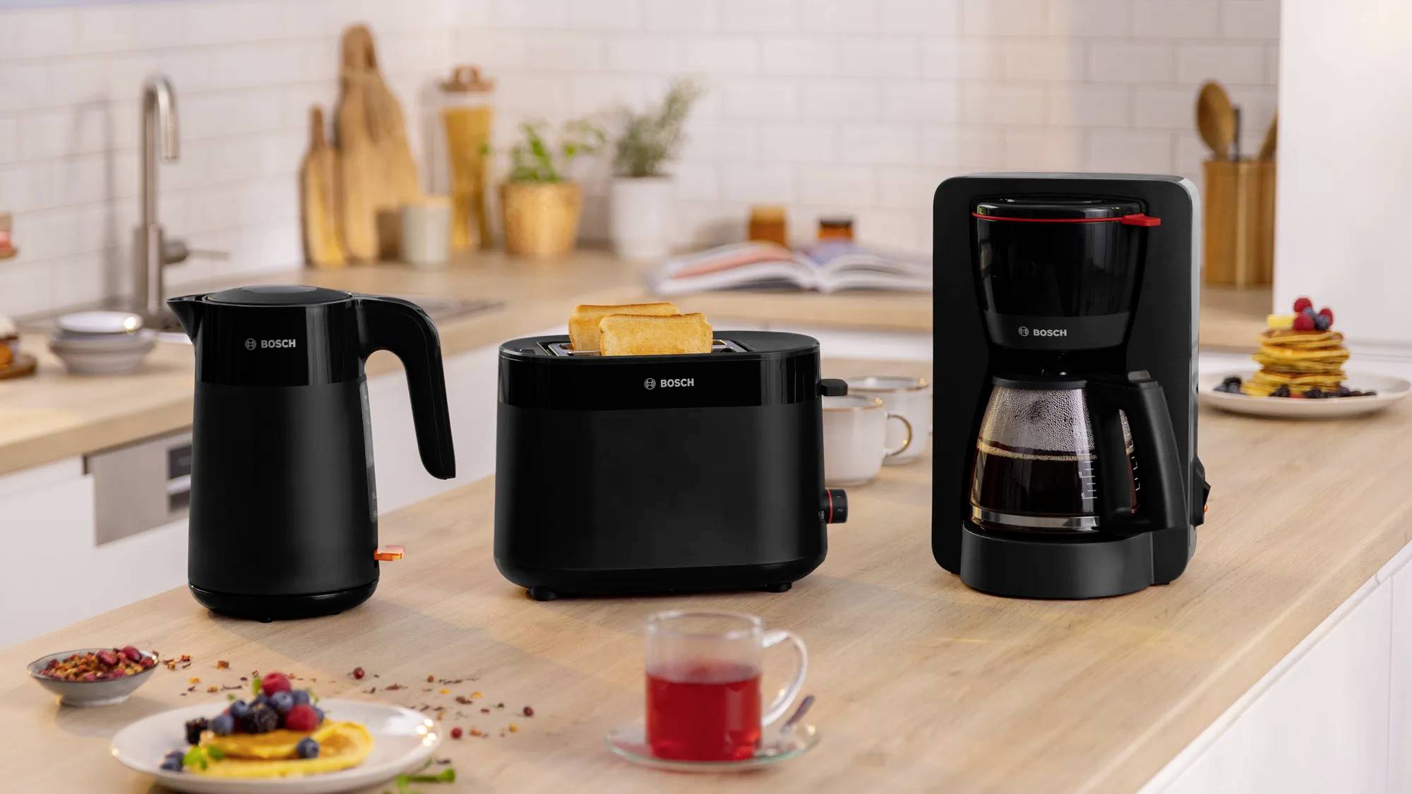 Bosch Kompakt Toaster MyMoment, schwarz Grille-pain noir