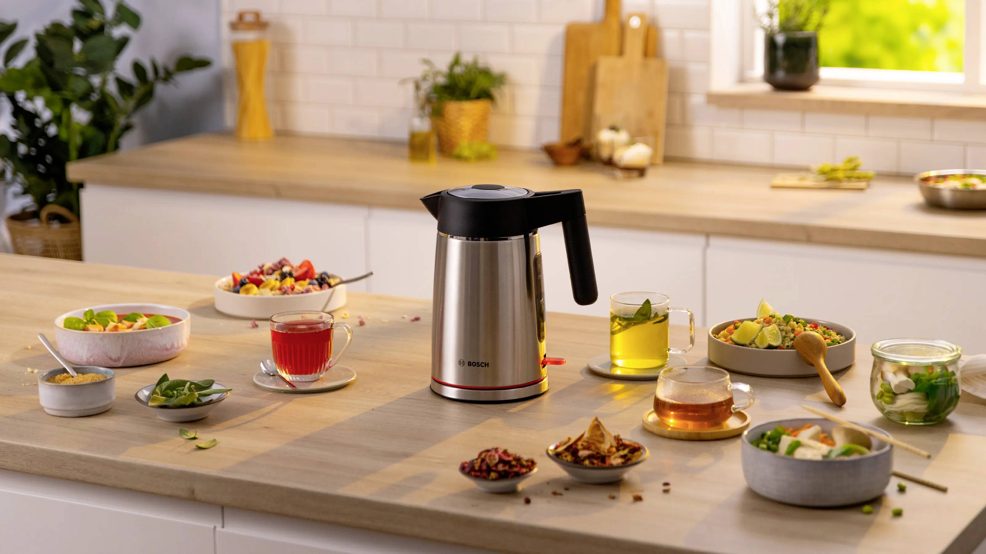 Bosch 1,7L MyMoment, Edelstahl Bouilloire acier inoxydable, noir