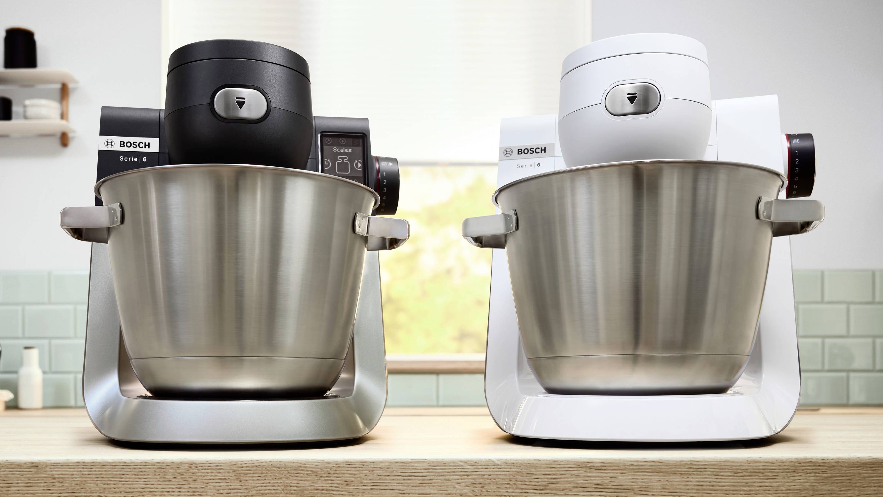 Bosch Edelstahl Rührschüssel für Bosch Küchenmaschine Serie 6 Bol de mélange