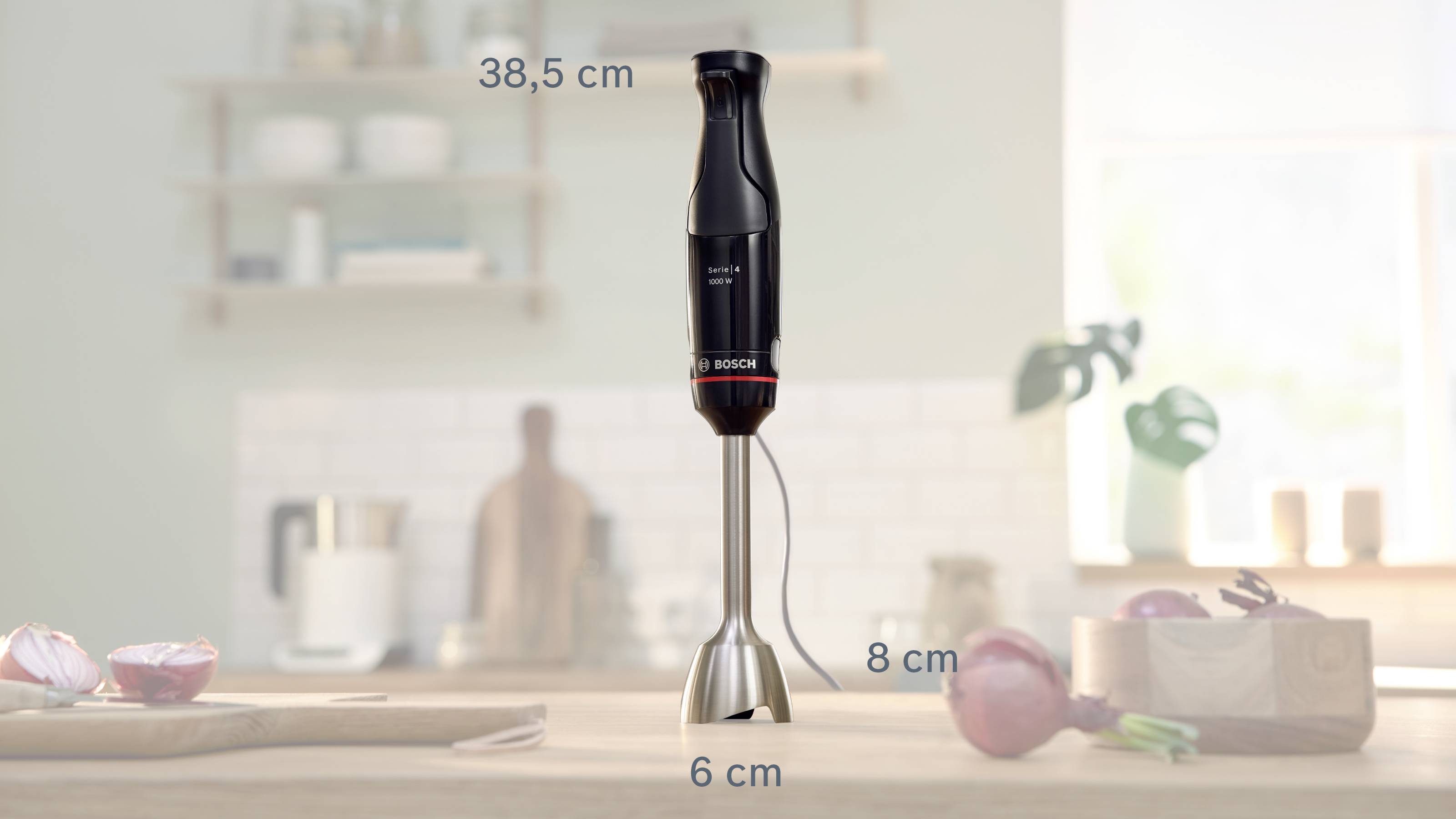 Bosch ErgoMaster Serie 4 Mixeur plongeant noir