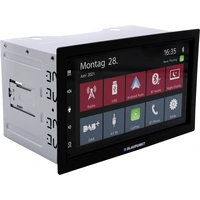 Blaupunkt Rotterdam 600 DAB Autoradio Apple CarPlay, Android Auto™, système de navigation intégré, avec télécommande, avec Blaupunkt Rotterdam 600 DAB Autoradio Apple CarPlay, Android Auto™, système de navigation intégré, avec télécommande, avec