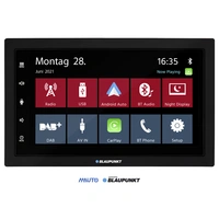 Blaupunkt Rotterdam 600 DAB Autoradio Apple CarPlay, Android Auto™, système de navigation intégré, avec télécommande, avec Blaupunkt Rotterdam 600 DAB Autoradio Apple CarPlay, Android Auto™, système de navigation intégré, avec télécommande, avec
