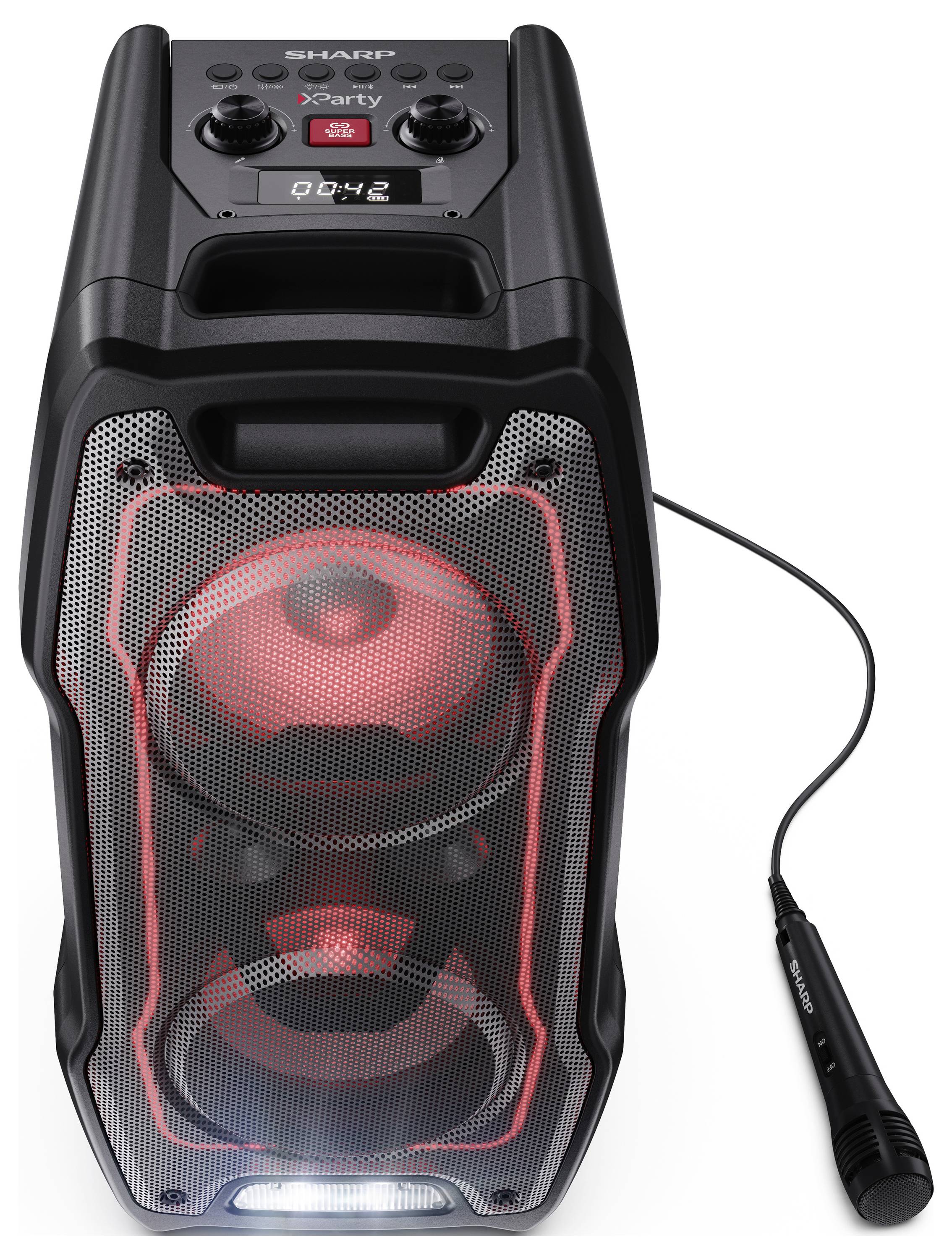 Sharp Enceinte de soirée 6.5 pouces 54 W 1 pc(s)