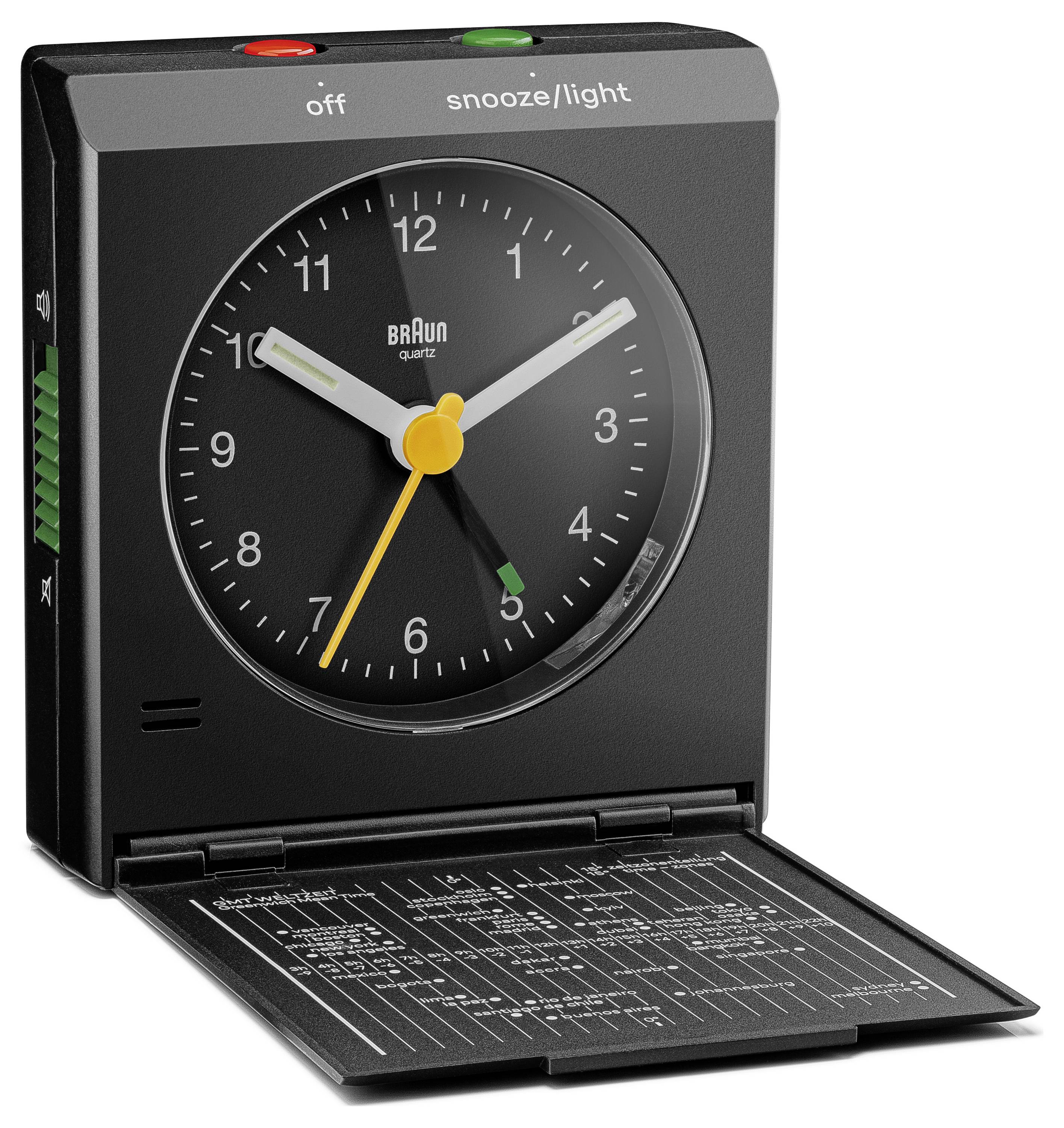 Braun BC05B Réveil noir Heures de réveil 1 1 minuterie