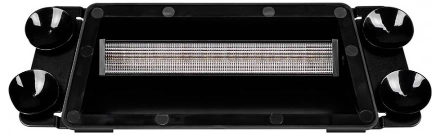 SecoRüt Clignotant avant LED Blitzer 12&24 Volt Strobo LW0054 ventouse orange