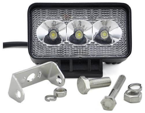 SecoRüt Projecteur de travail 12 V/DC, 24 V/DC TP309 éclairage de proximité (l x H x P) 66 x 66 x 65 mm 500 lm 6000 K