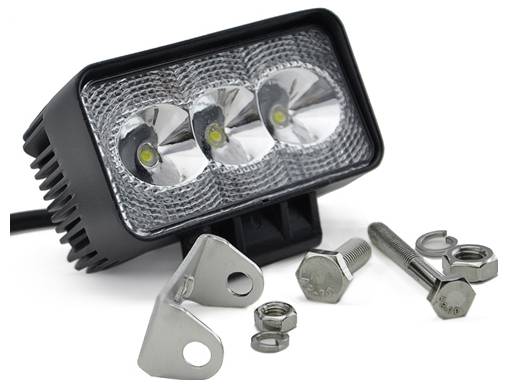 SecoRüt Projecteur de travail 12 V/DC, 24 V/DC TP309 éclairage de proximité (l x H x P) 66 x 66 x 65 mm 500 lm 6000 K