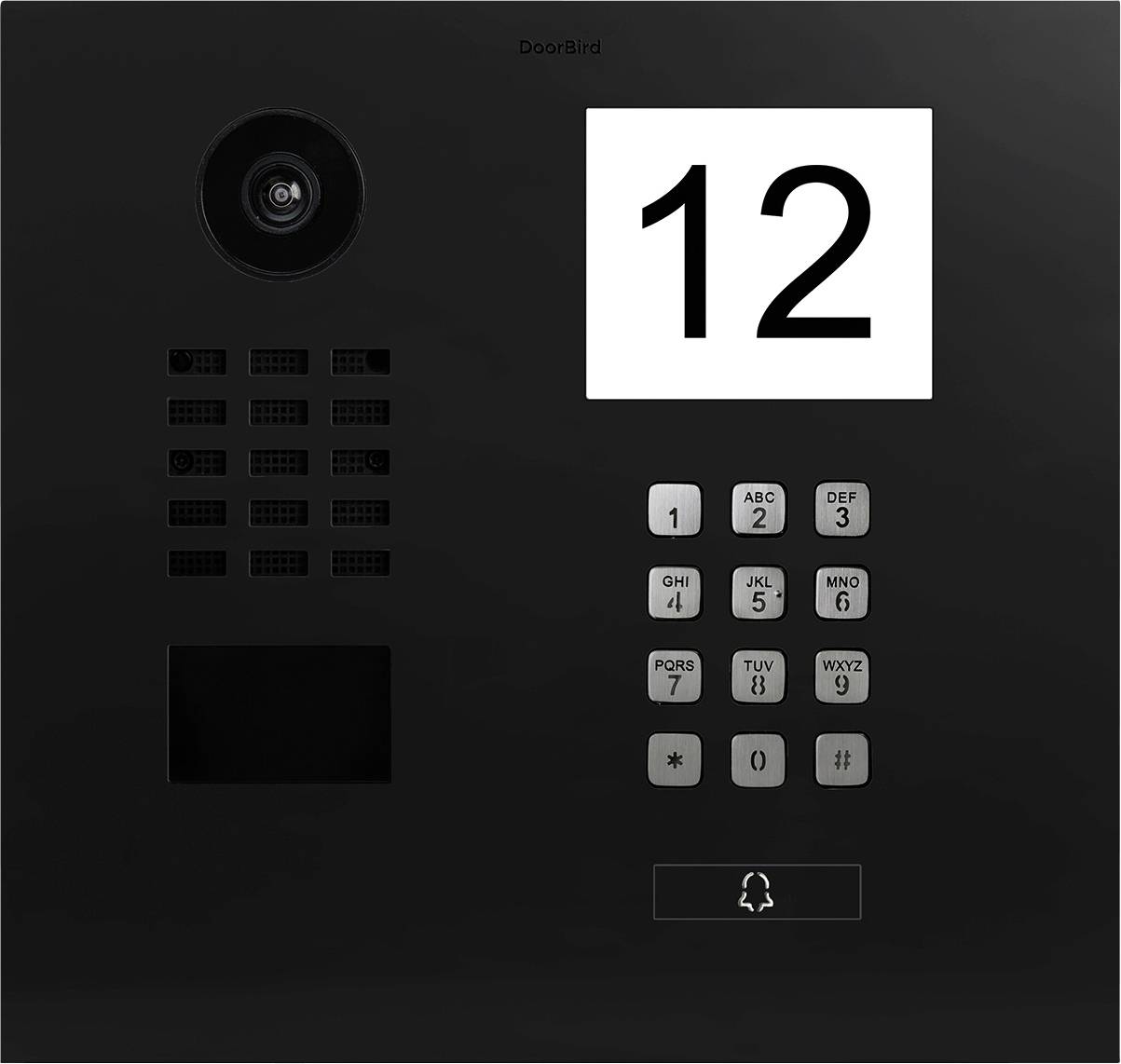 DoorBird D2101IKH Interphone Ethernet Station extérieure noir graphite (satiné mat)