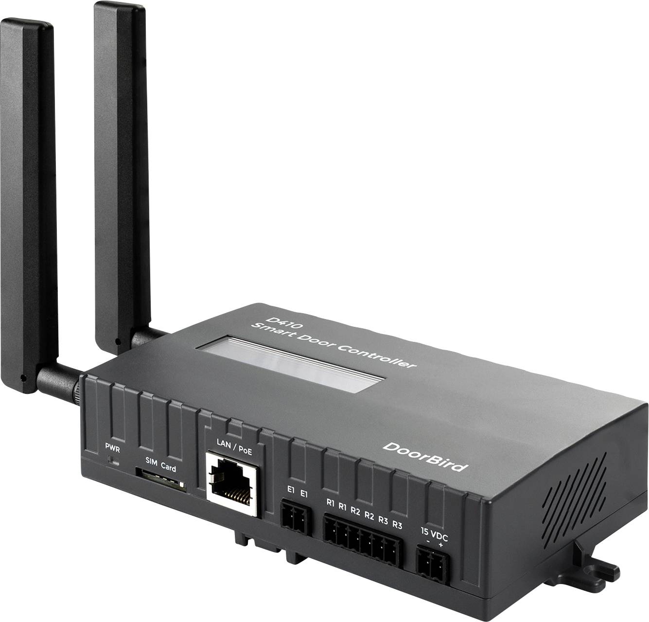 DoorBird 423898257 Accessoire pour interphone Module pour gâche électrique noir