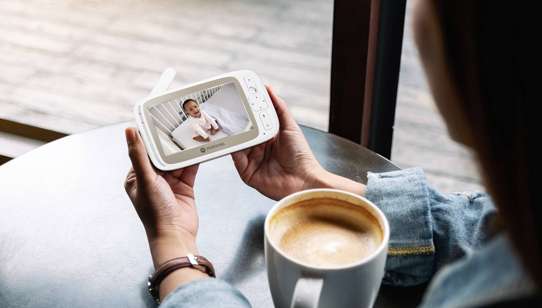 Motorola VM85 Connect VM85 Connect (EU) Babyphone avec caméra 2.4 GHz