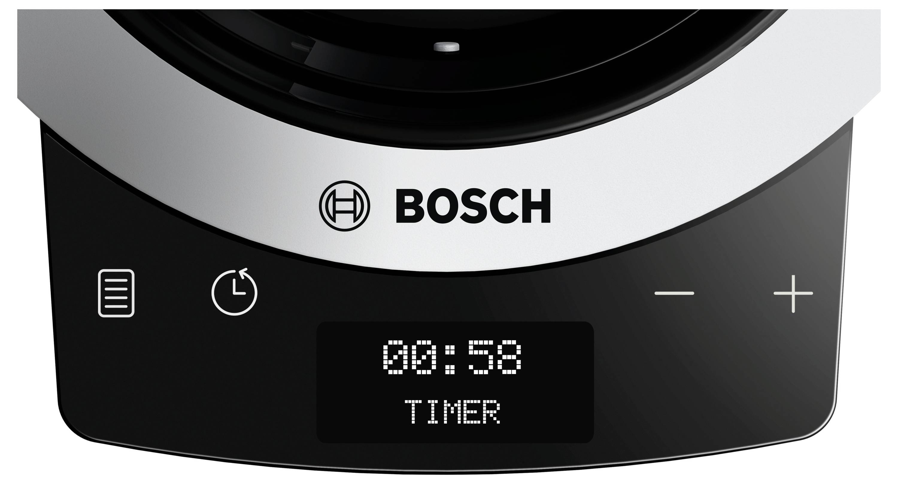 Bosch Küchenmaschine Serie 8 OptiMUM, 1600 Watt, silber Robot de cuisine acier inoxydable