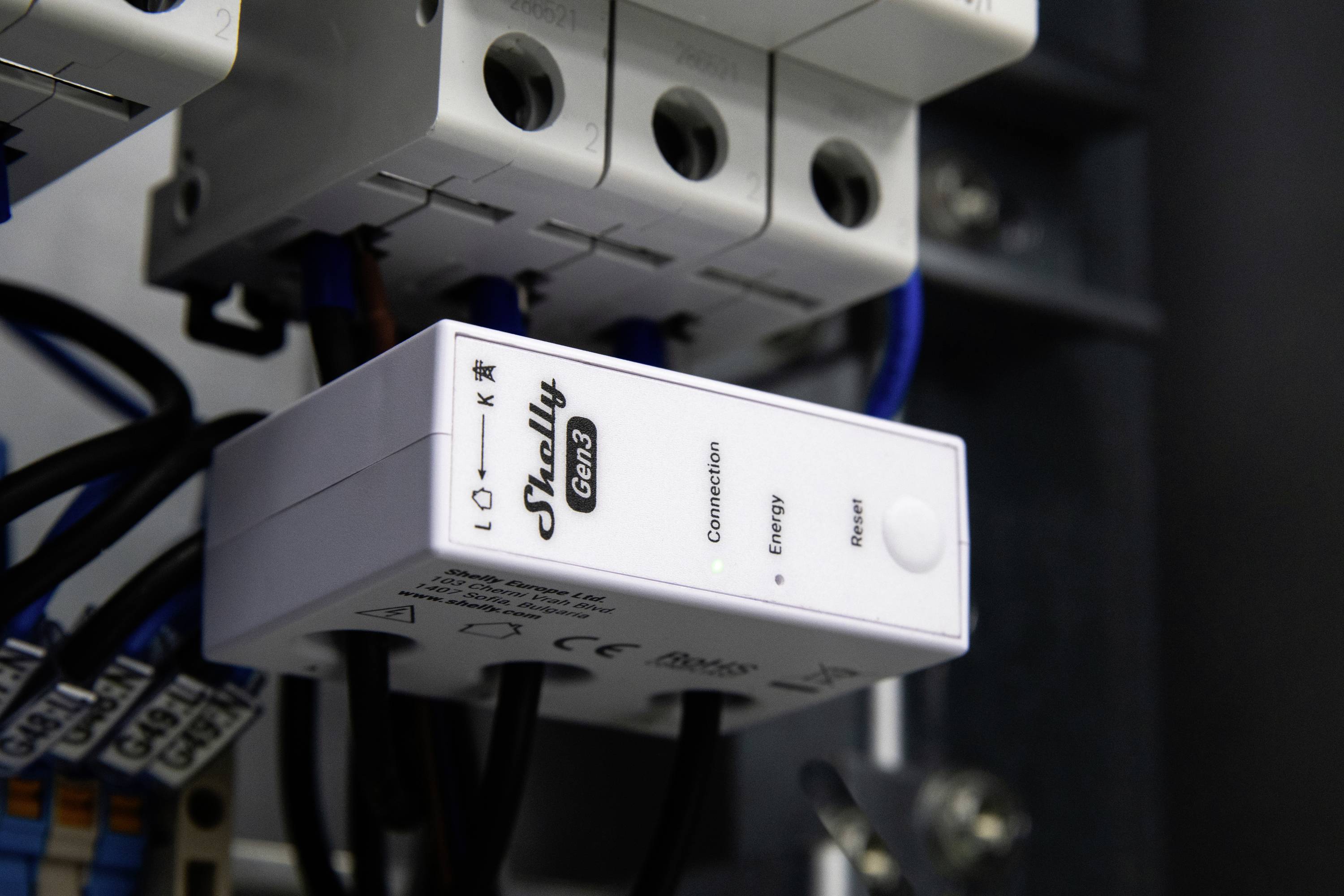 Shelly 3EM-63W Gen3 Compteur de courant