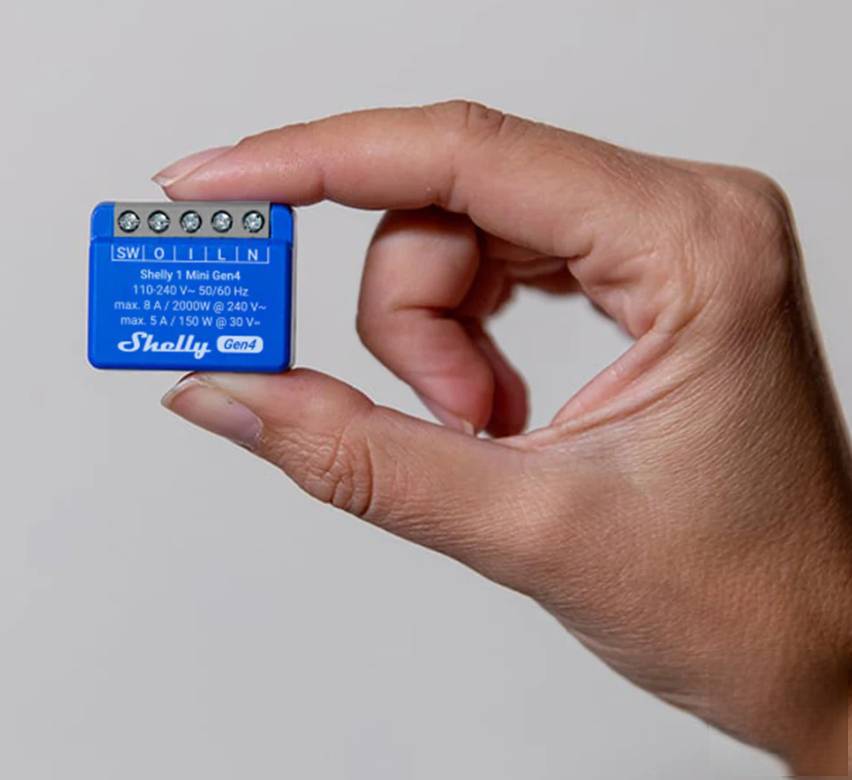 Shelly 1 Mini Gen4 Commutateur sans fil