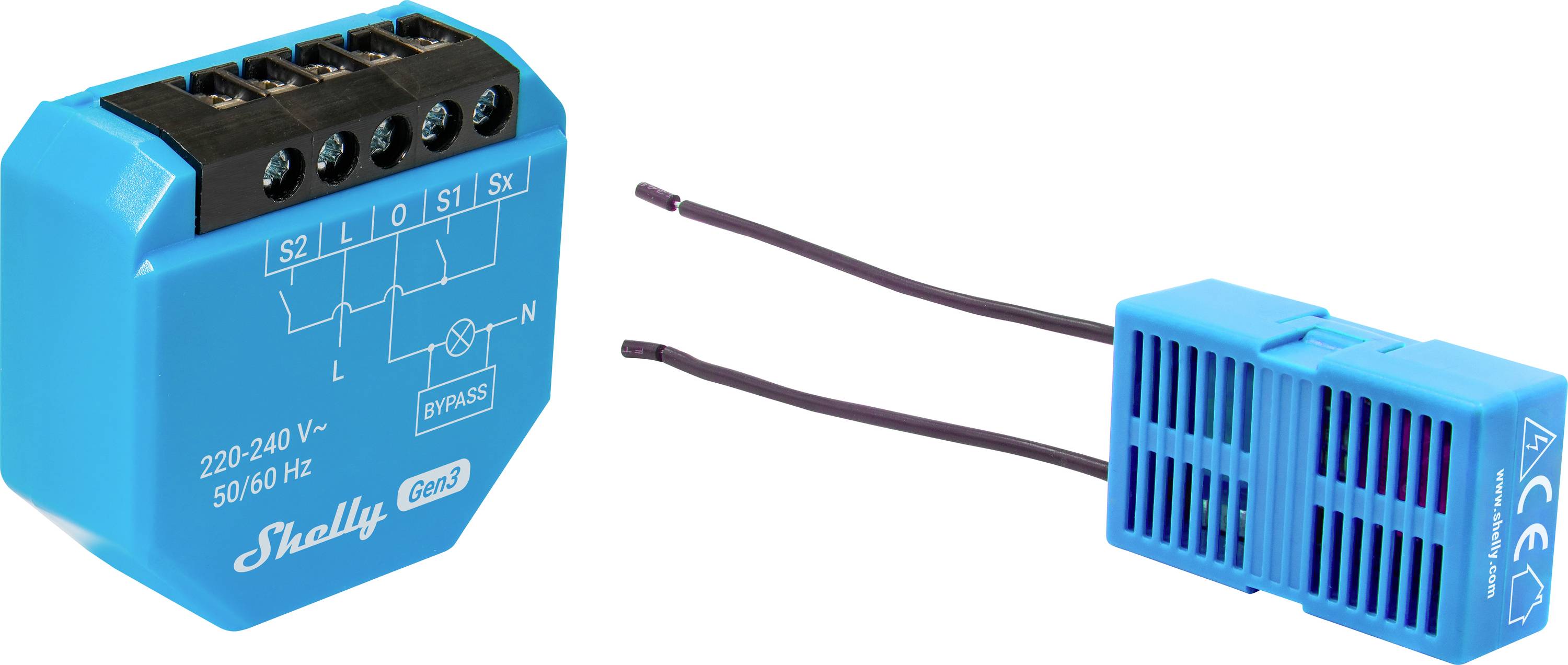 Shelly 1L Gen3 Commutateur sans fil