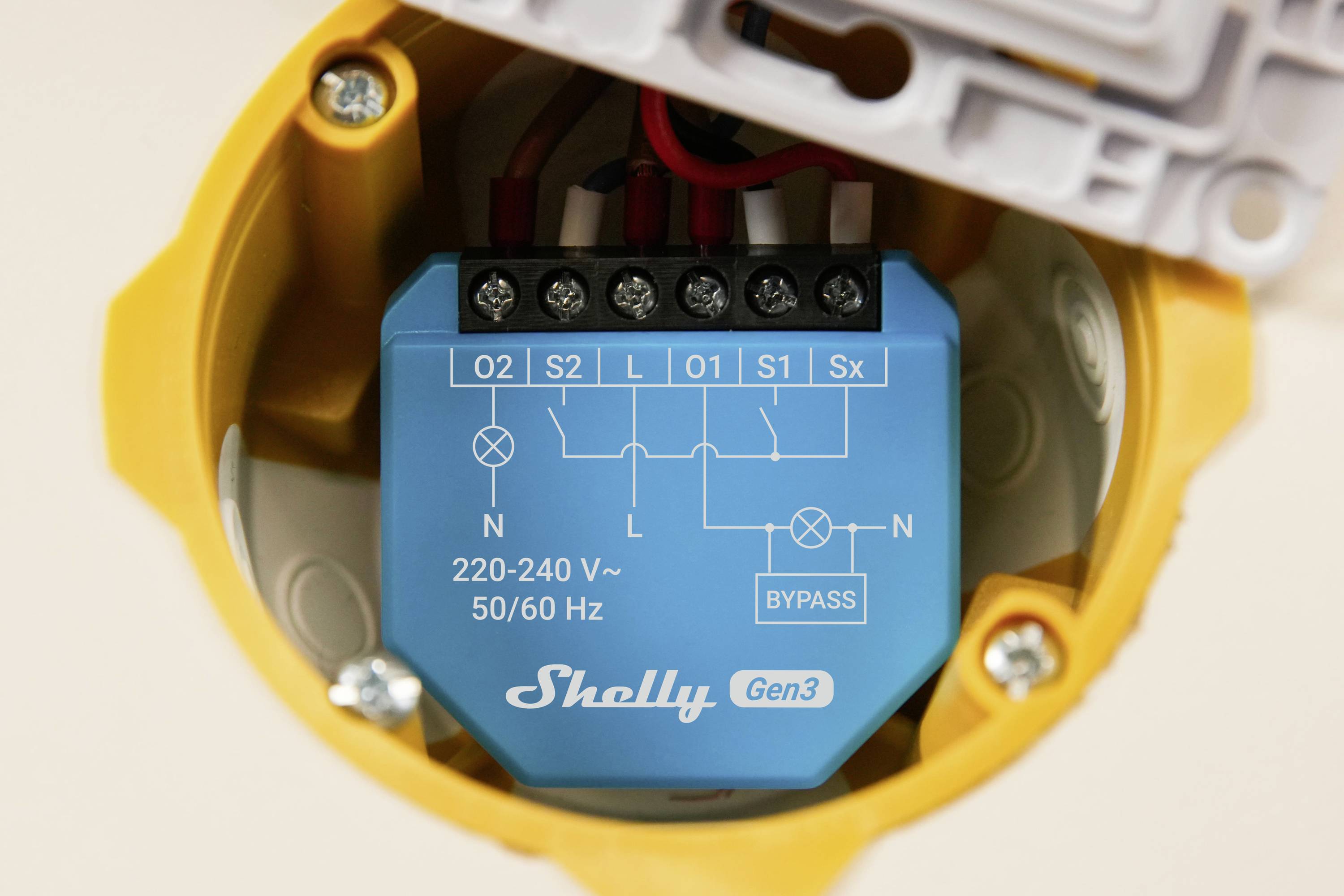Shelly 2L Gen3 Commutateur sans fil