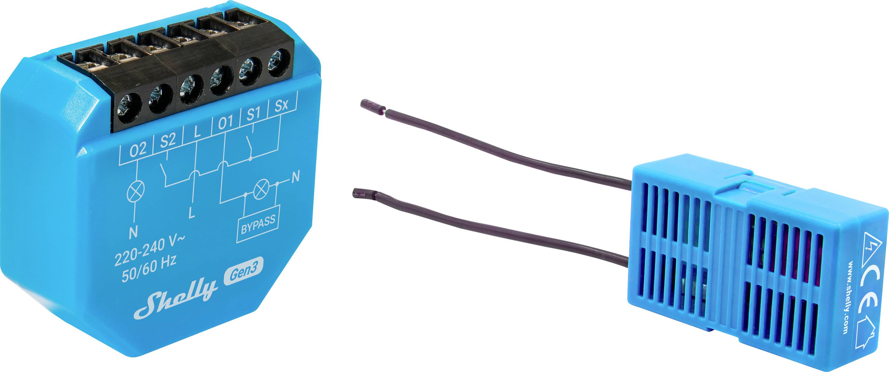 Shelly 2L Gen3 Commutateur sans fil