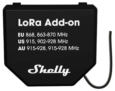 Shelly LoRa Add-on Commutateur sans fil
