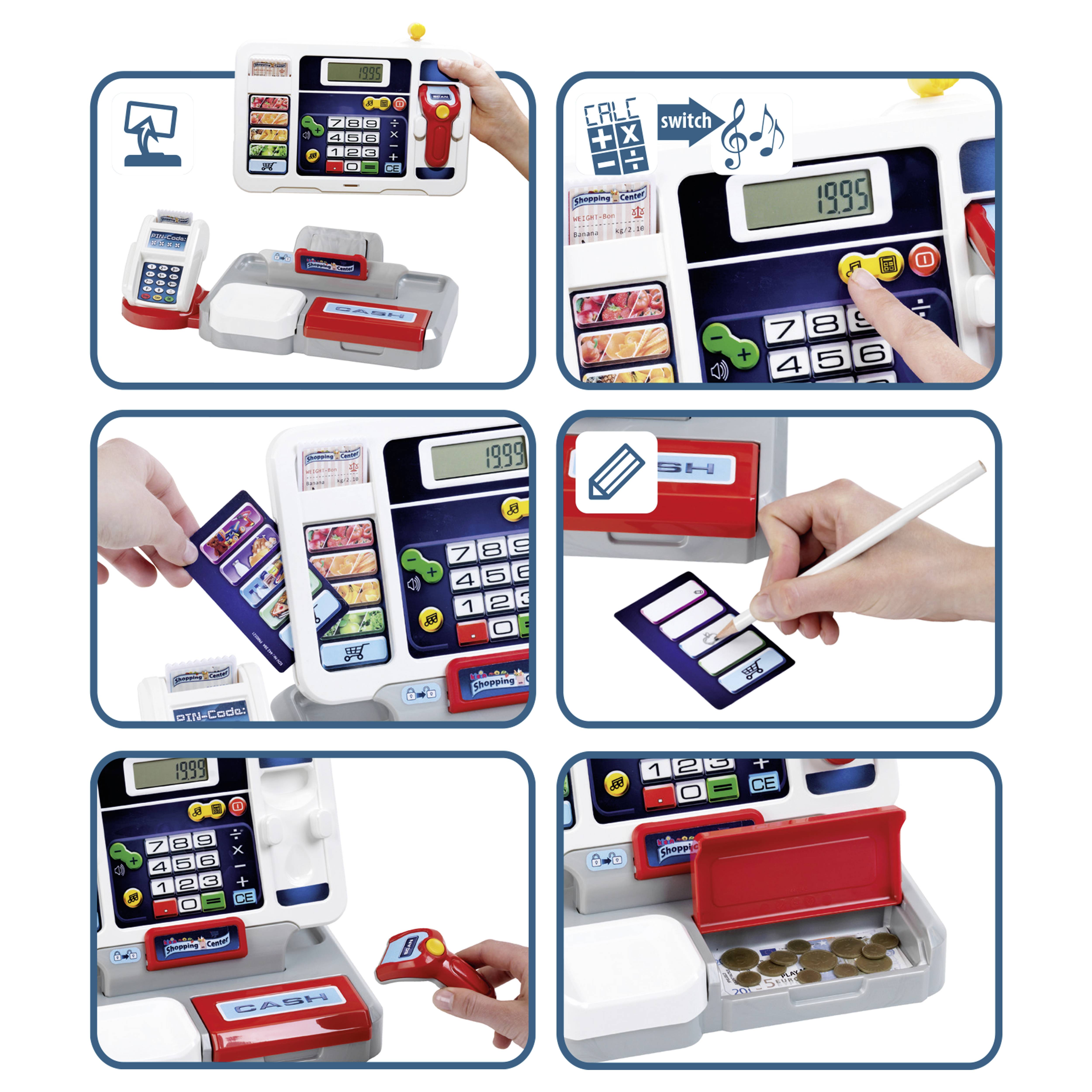 Theo Klein 9389 Tablette Caisse avec barre de son