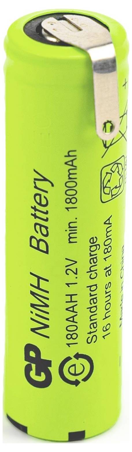 GP Ni-MH Industrial 1800 AAH 1A1P-C1 Pile rechargeable LR6 (AA) NiMH 1.2 V 1800 mAh 1 pc(s)