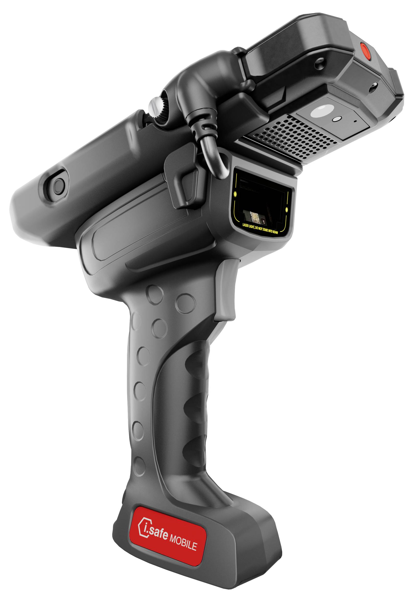 iSafe MOBILE IS-TH2ER.1 Trigger Handle Set Lecteur de code-barres LED noir scanner à main avec pied