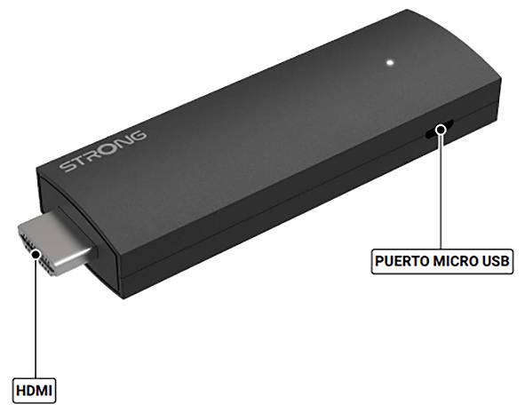 Strong Streamingbox Clé de streaming HDMI HDR