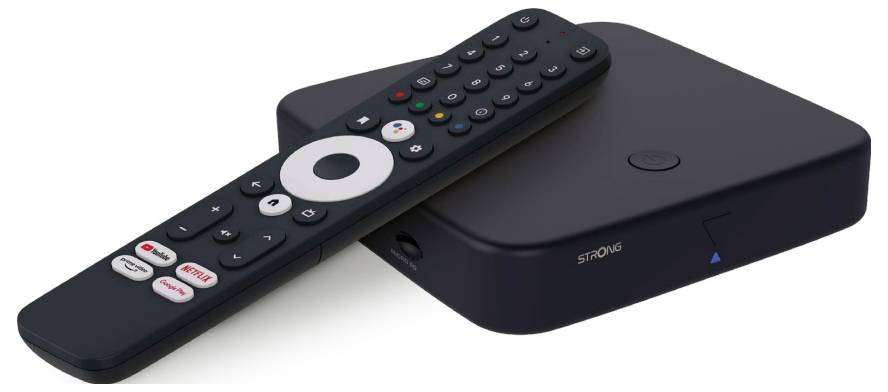 Strong Streamingbox Boîtier de streaming 4k, connexion réseau