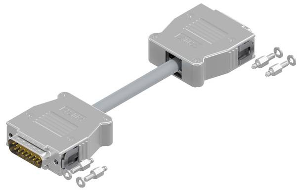 Conec SnapLock Câble de raccordement fiche mâle - prise femelle 3 m 1 pc(s)