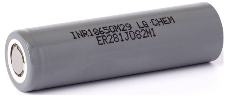 LG Electronics Li-Ion Zelle 18650, 3.6V und 2850mAh, M29 Pack de piles rechargeables 1x Li-Ion 3.67 V 2850 mAh