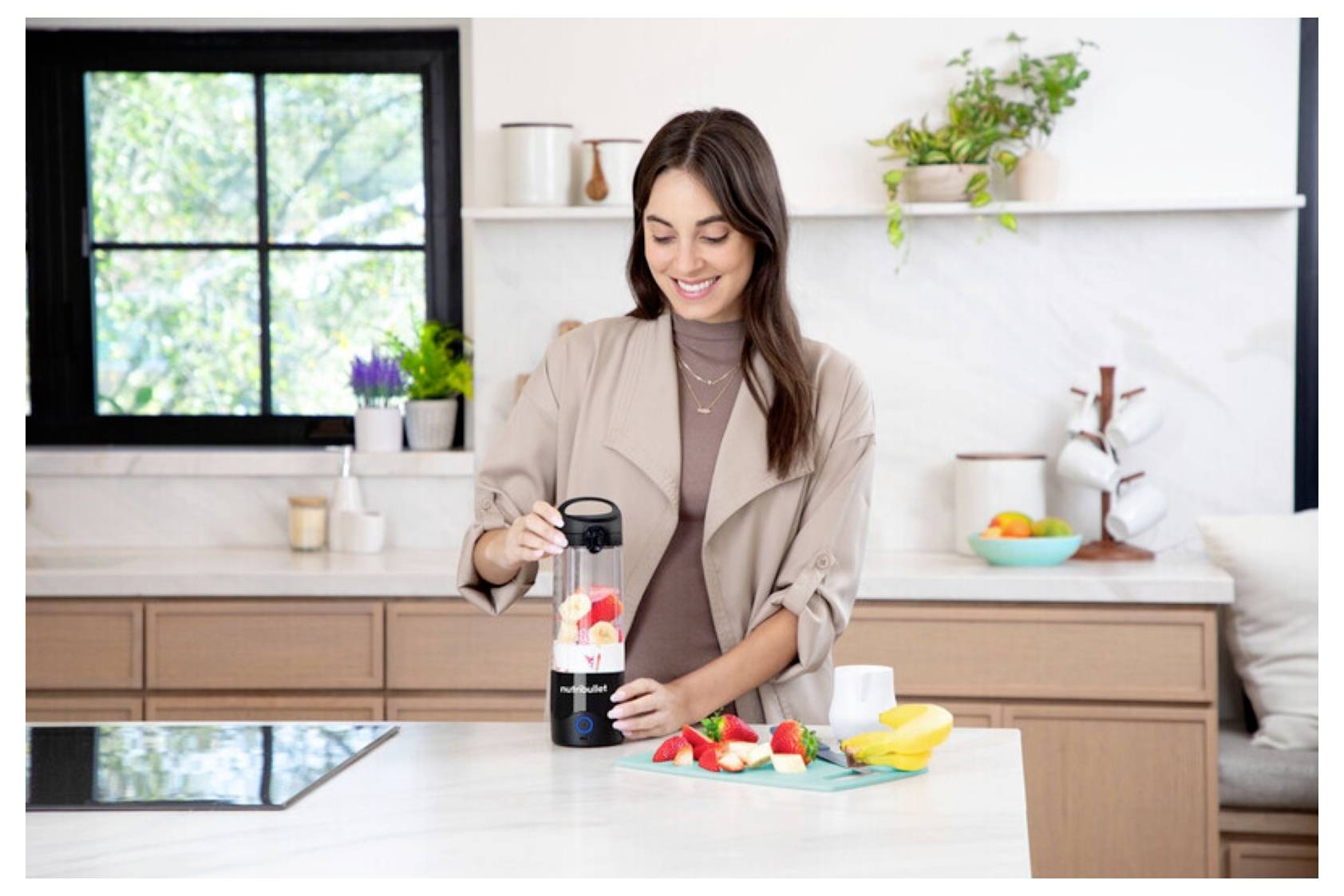 NUTRiBULLET NBP003NBL Appareil à smoothie bleu