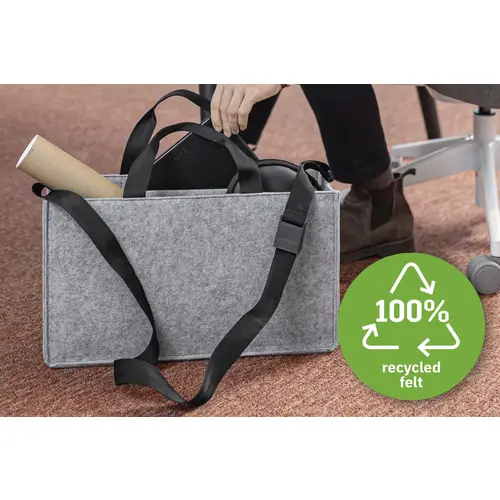 Sigel Sacoche Desk Sharing Bag Classic M Feutre synthétique gris clair (l x H x P) 36 x 28 x 15 cm Dimension maximale: 39,1 cm Sigel Sacoche Desk Sharing Bag Classic M Feutre synthétique gris clair (l x H x P) 36 x 28 x 15 cm Dimension maximale: 39,1 cm