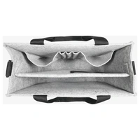 Sigel Sacoche Desk Sharing Bag Classic M Feutre synthétique gris clair (l x H x P) 36 x 28 x 15 cm Dimension maximale: 39,1 cm Sigel Sacoche Desk Sharing Bag Classic M Feutre synthétique gris clair (l x H x P) 36 x 28 x 15 cm Dimension maximale: 39,1 cm