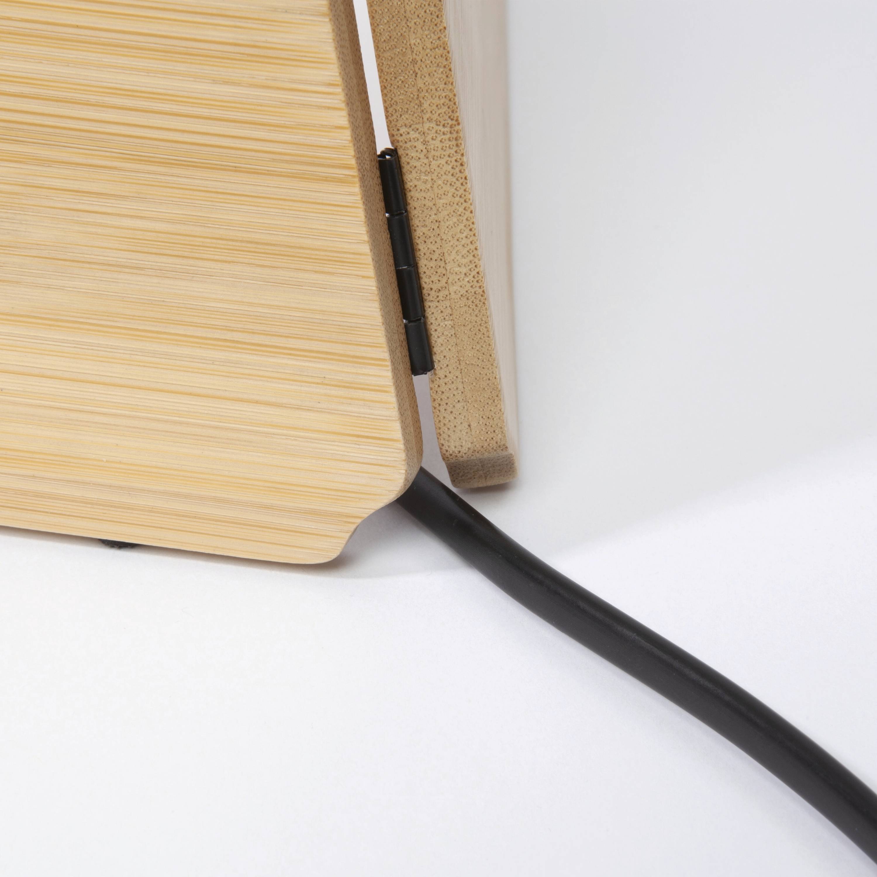 Sigel SA207 Support pour PC portable Eyestyle (l x H x P) 30 x 14.50 x 1.80 cm Bambou; beige