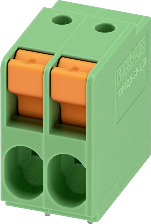 Phoenix Contact 1017503 Borne pour carte de circuits imprimés Nombre de pôles 2 vert 50 pc(s)