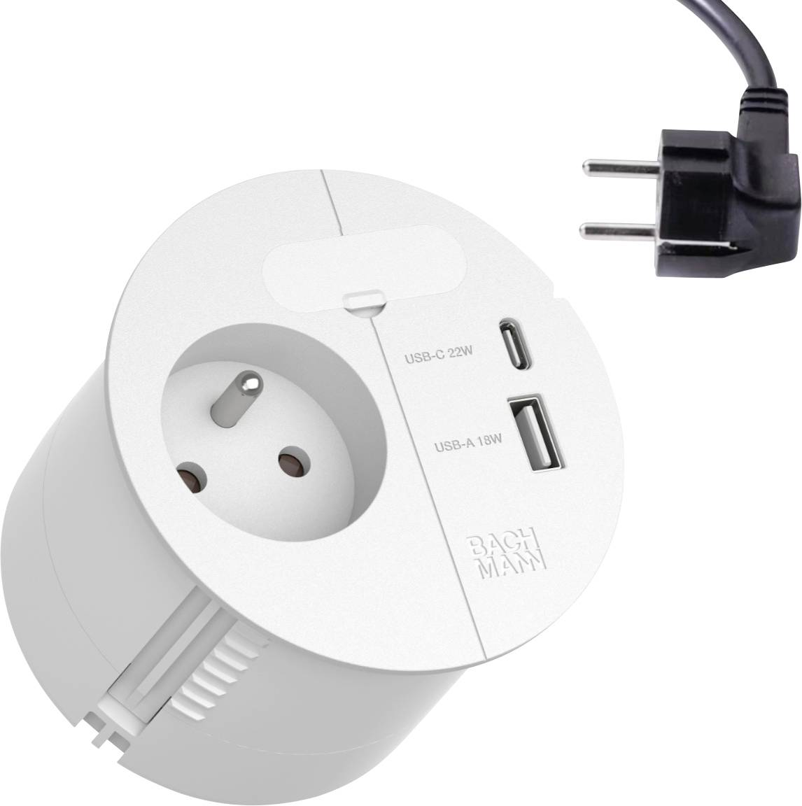 Bachmann 938.302 Multiprise de table blanc