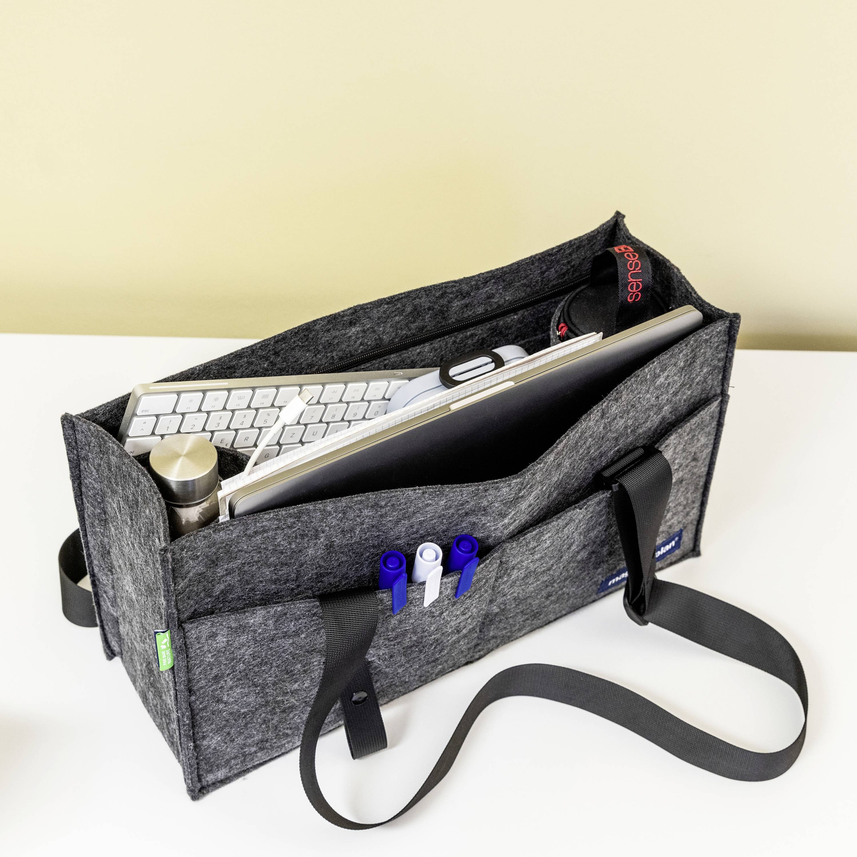 magnetoplan Sachet 11126 45 cm x 25 cm x 15 cm gris