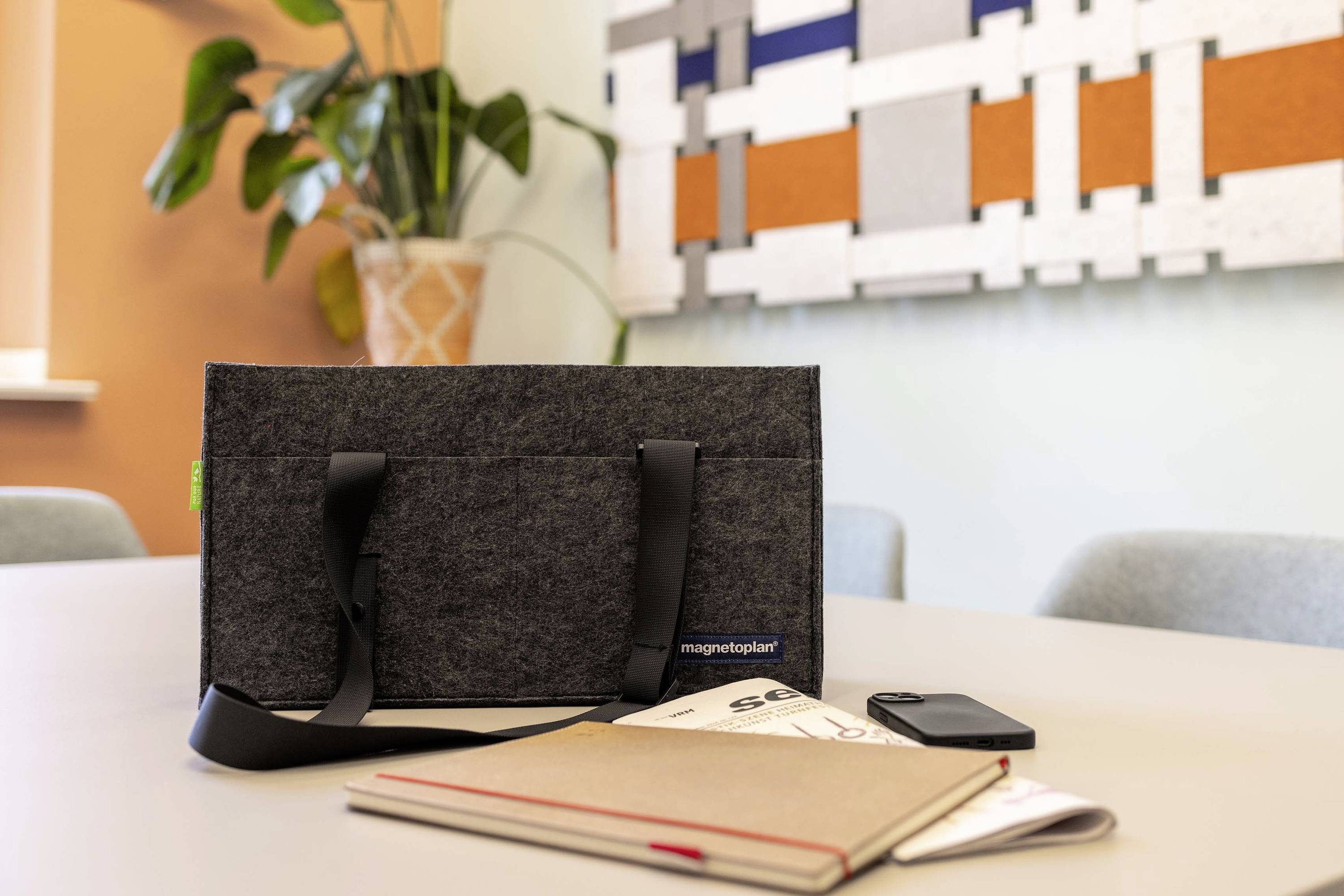 magnetoplan Sachet 11126 45 cm x 25 cm x 15 cm gris