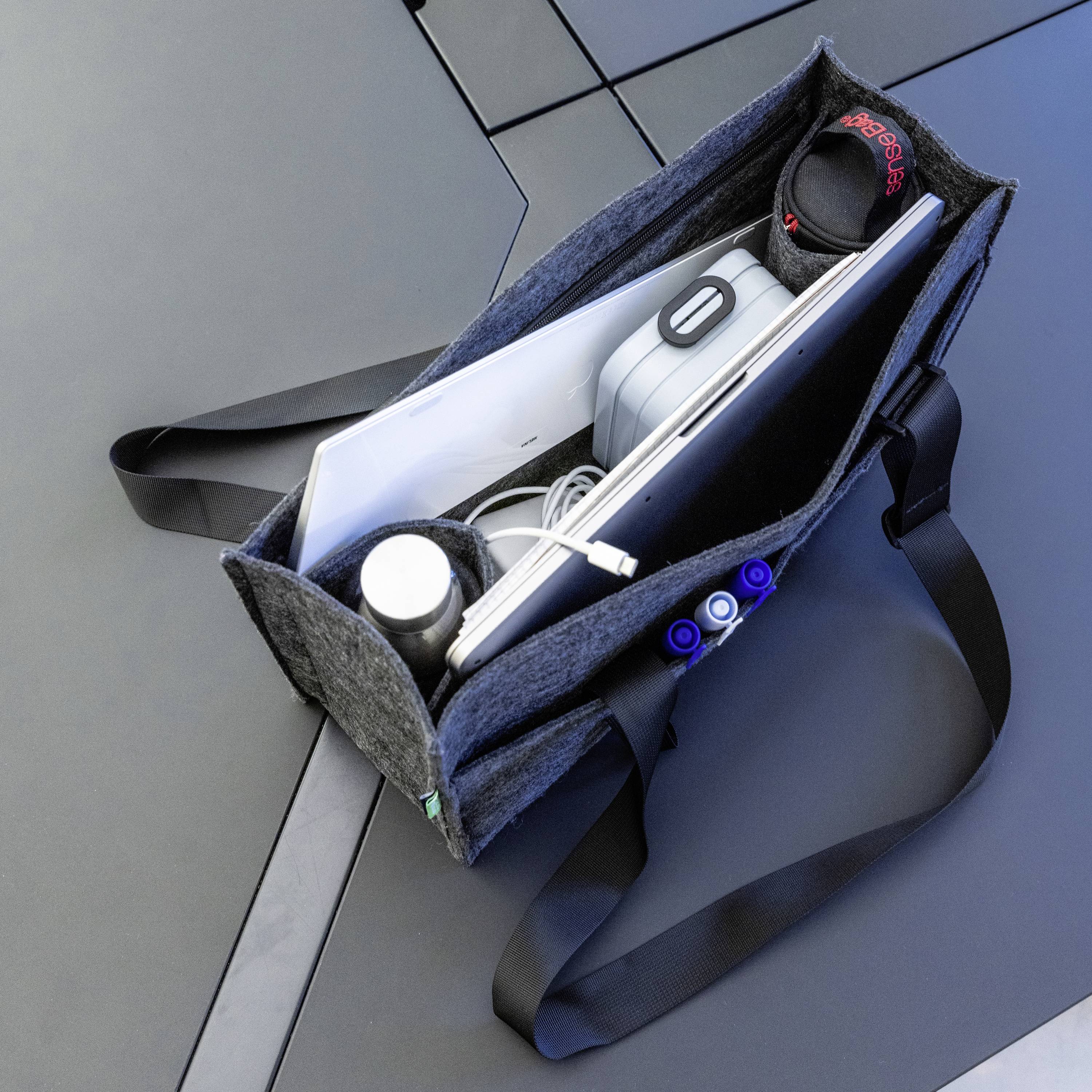 magnetoplan Sachet 11126 45 cm x 25 cm x 15 cm gris