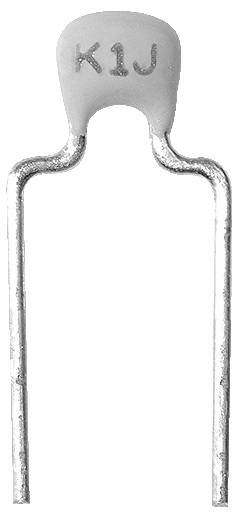 Kemet Condensateur céramique sortie radiale 100 V/DC 5 % (L x l x H) 3.8 x 2.5 x 5.3 mm