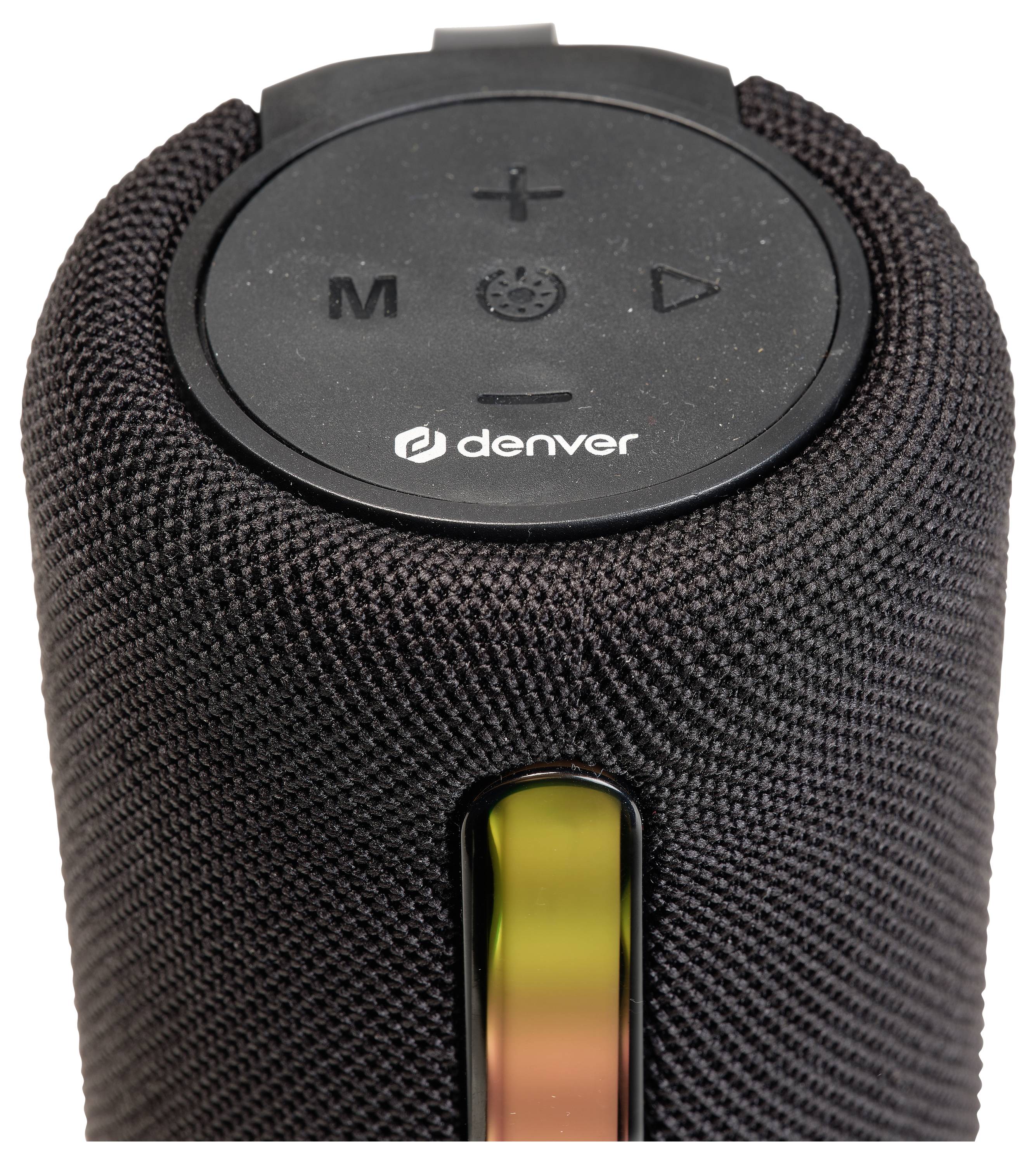 Denver BTL-330B BLACK Enceinte Bluetooth WiFi, USB, portable noir