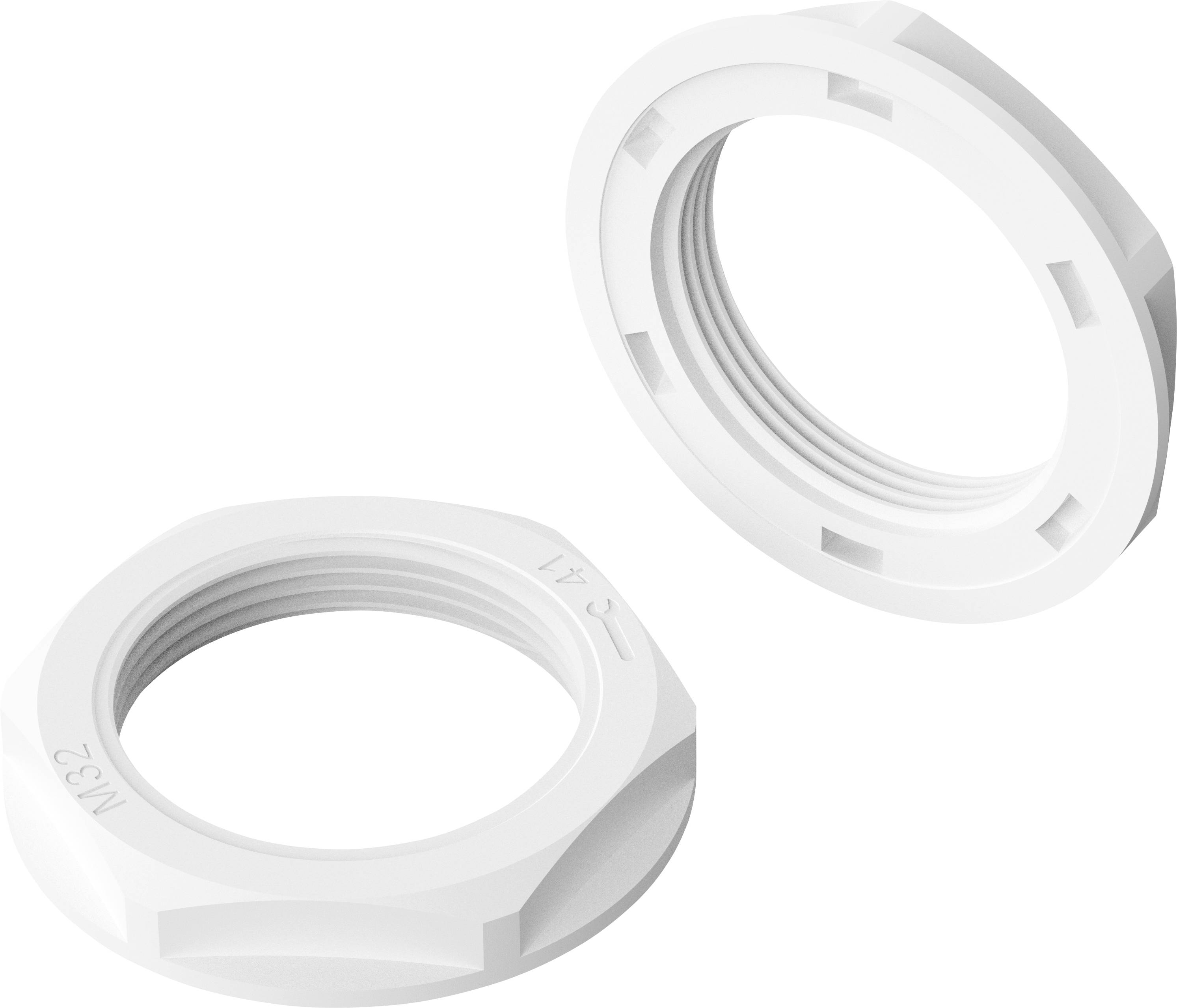 Bopla 52090321 Contre-écrou M32 x 1.5 Polyamide blanc
