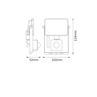 OSRAM HOMELIGHTING FLOODLIGHT LUX SENSOR 10W 830 BLACK 4099854489426 Projecteur d'éclairage LED 10.00 W Couleur d'éclairage OSRAM HOMELIGHTING FLOODLIGHT LUX SENSOR 10W 830 BLACK 4099854489426 Projecteur d'éclairage LED 10.00 W Couleur d'éclairage