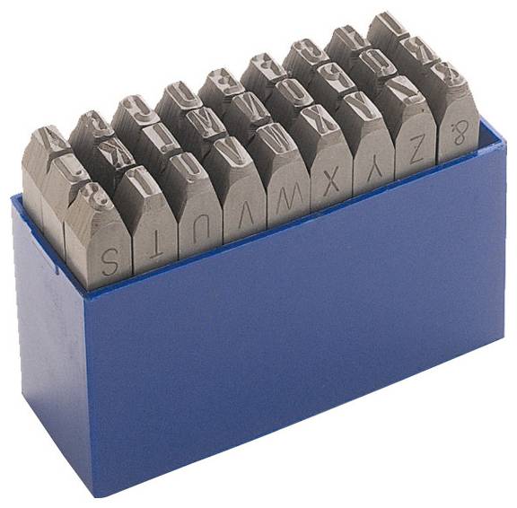 Alarm Werkzeuge 56036835 Jeu de poinçons lettres