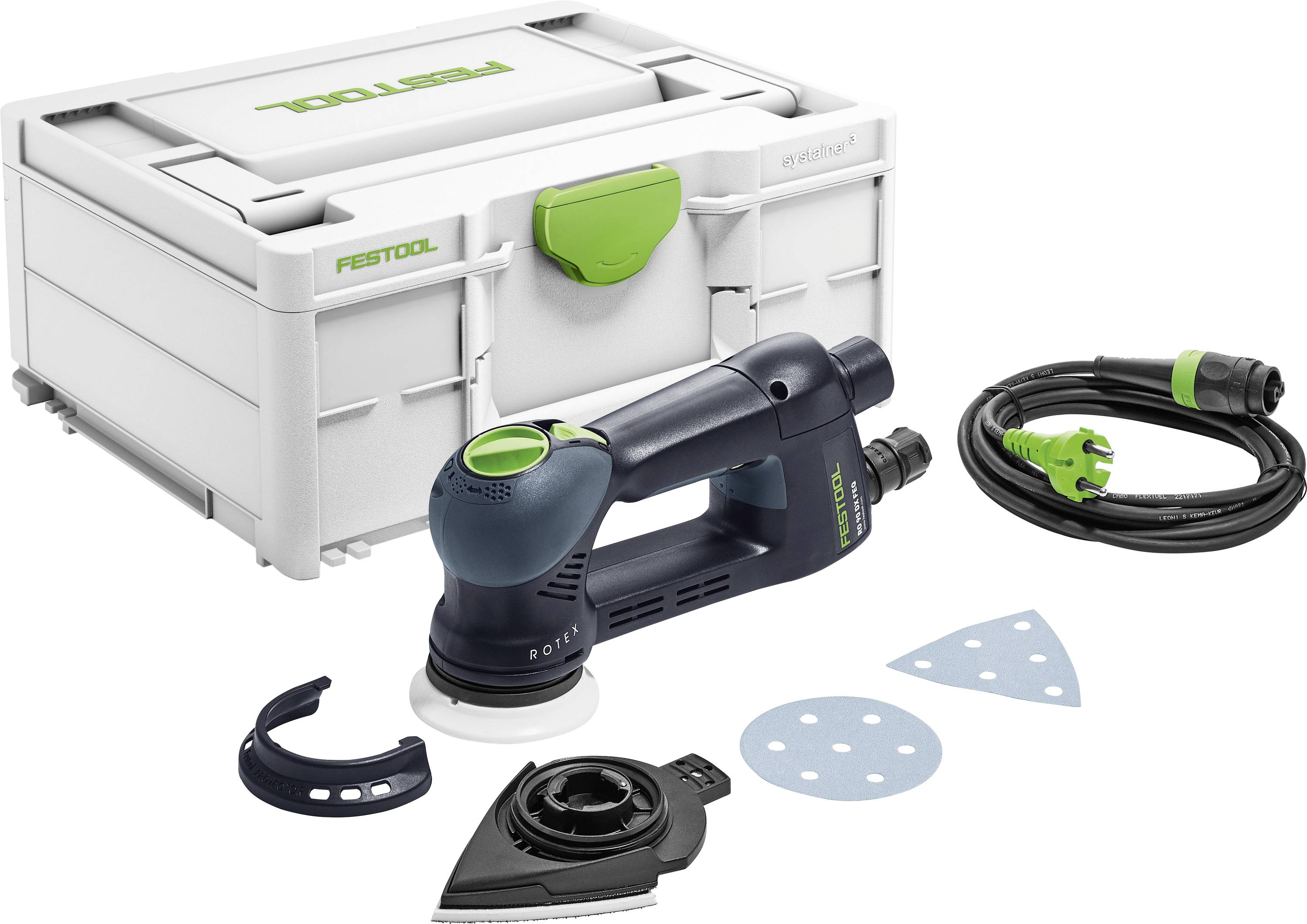 Festool RO 90 DX FEQ-Plus 576259 Ponceuse roto excentrique 400 W Ø 90 mm