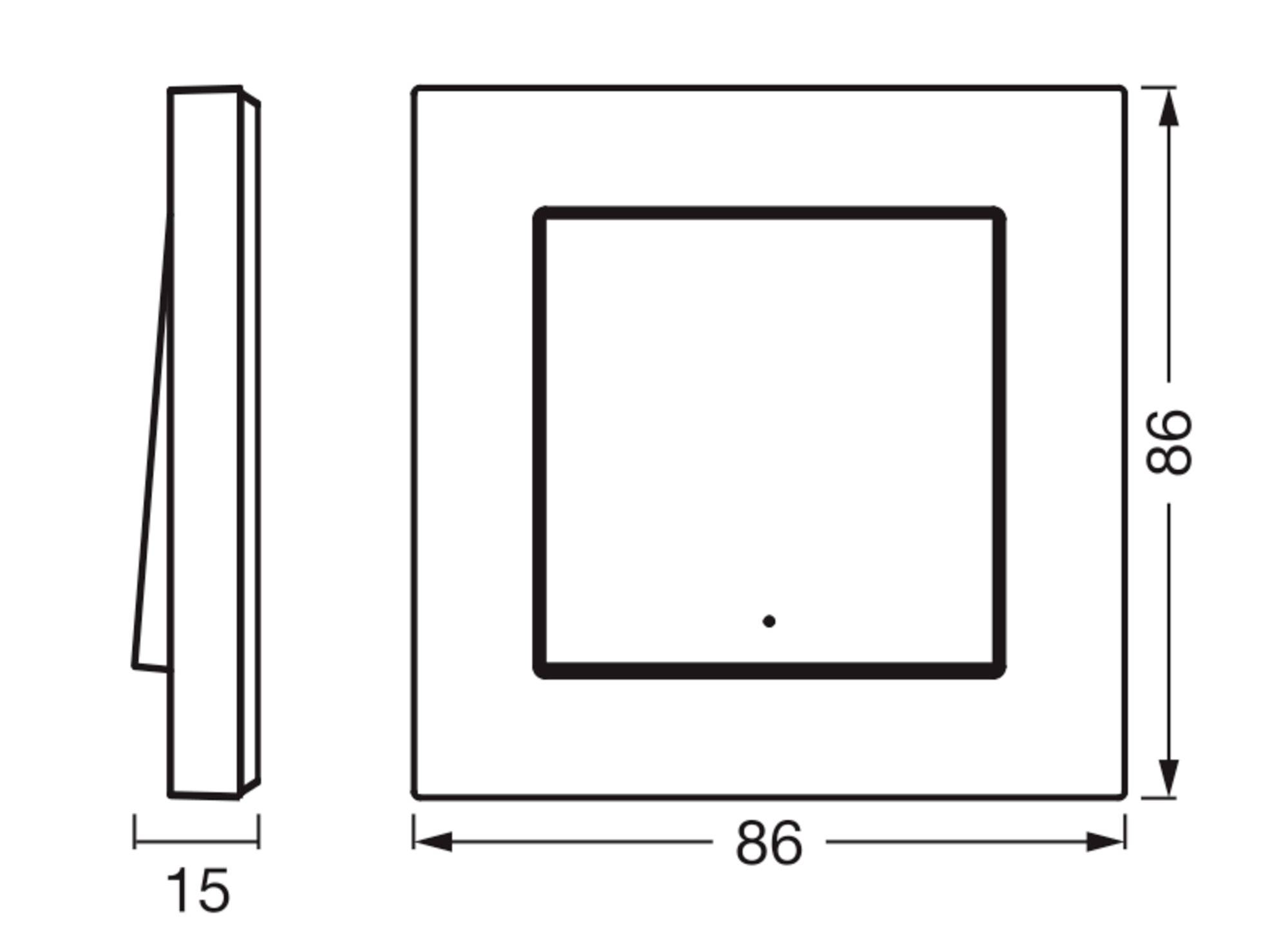 OSRAM Smart+ Commutateur COMMUTATEUR MURAL À DISTANCE WIFI 1G.