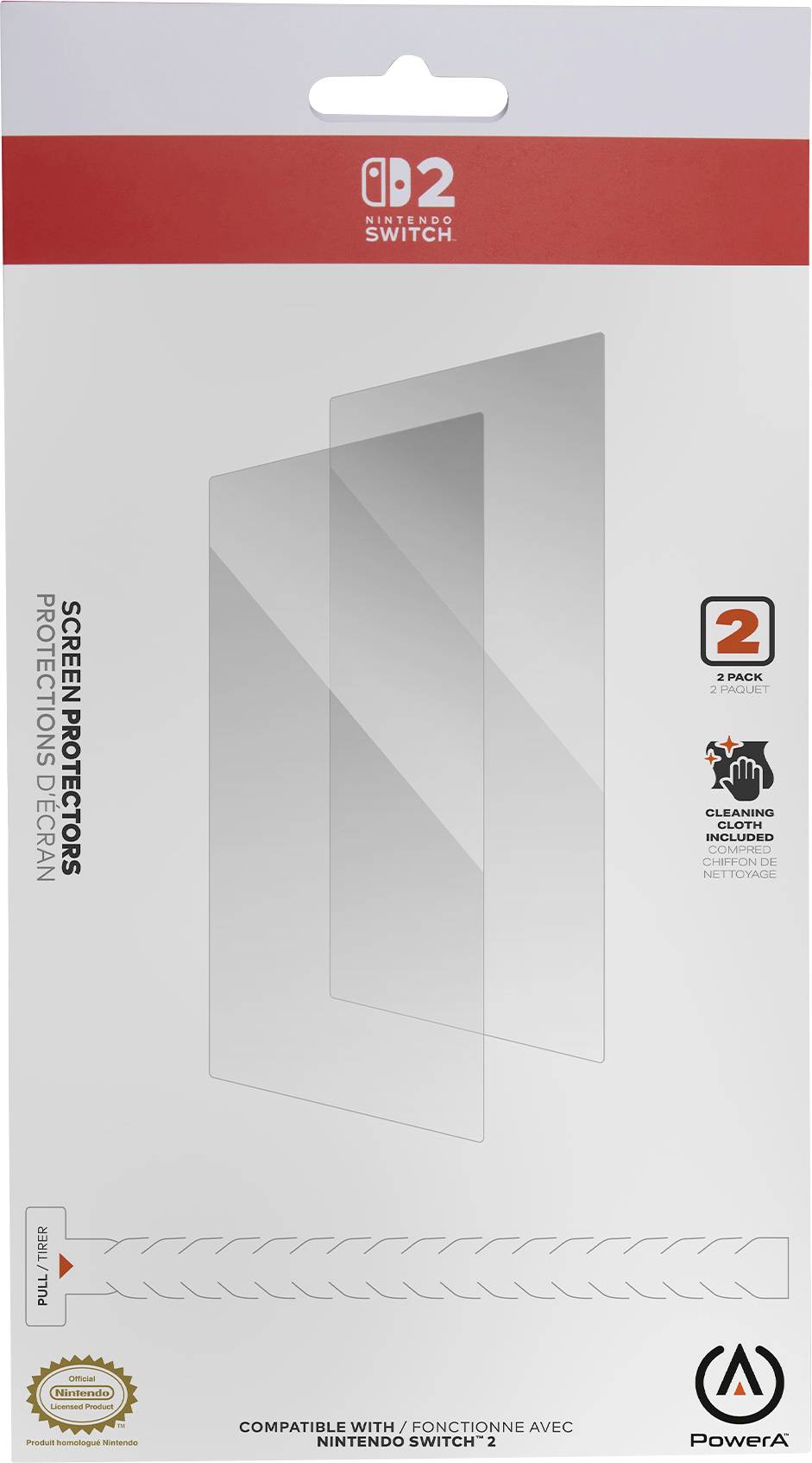 PowerA NSAC0530-01 Film de protection transparent