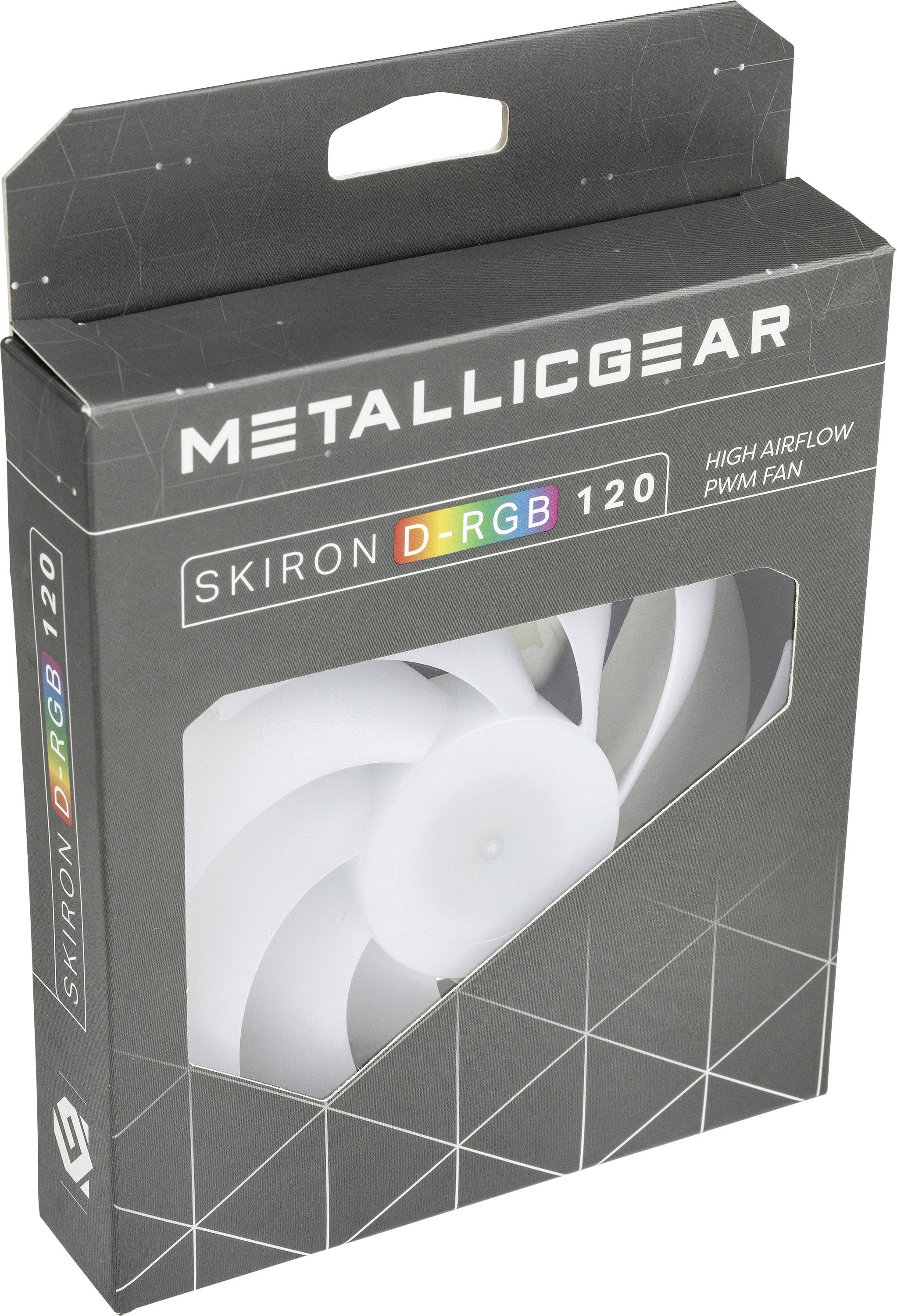 Phanteks MG Skiron DRGB Ventilateur pour PC tapis de ballast, gris (l x H x P) 120 x 25 x 120 mm