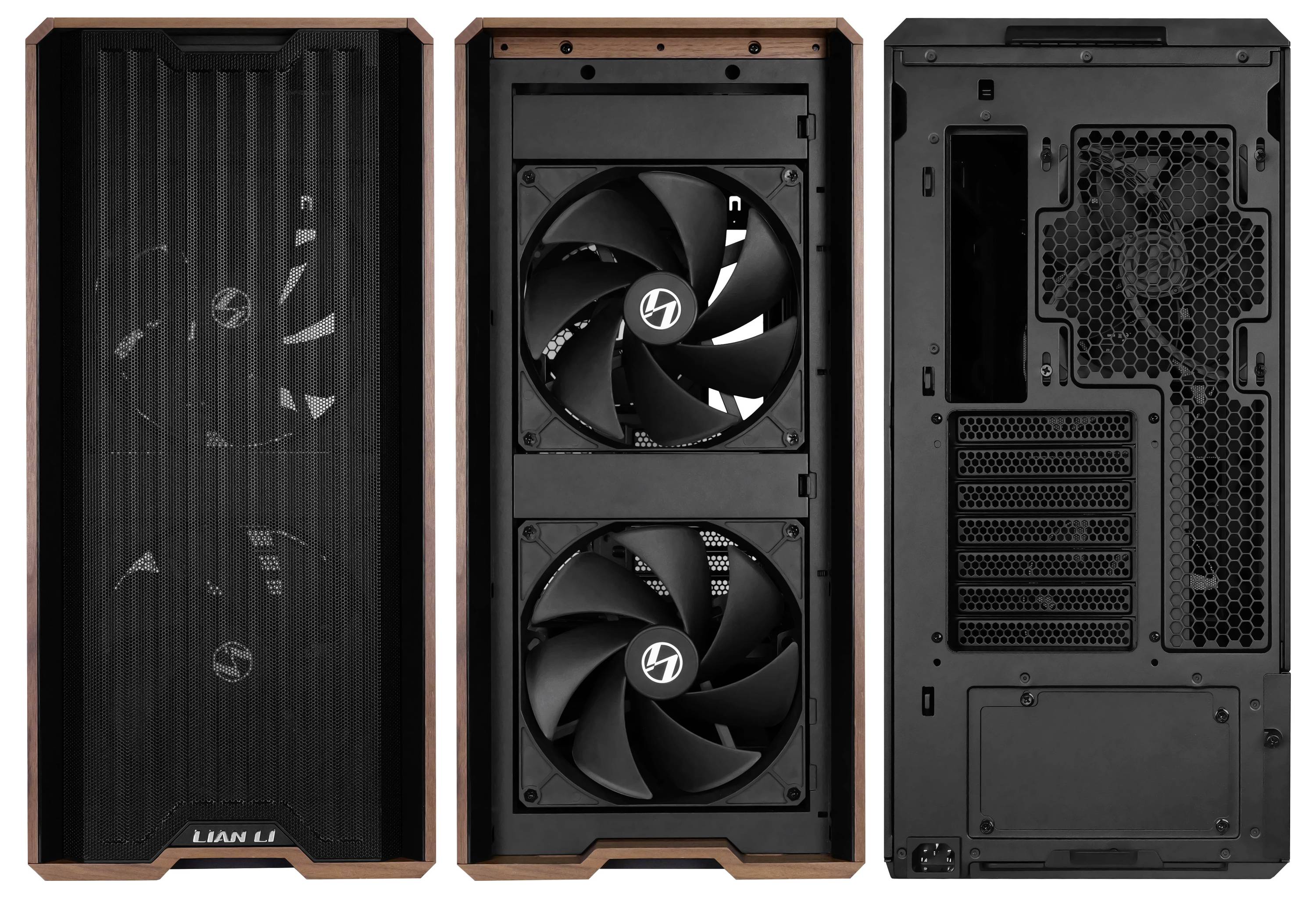 Lian Li Lancool 217 Boîtier, Boîtier gaming, Boîtier PC noir