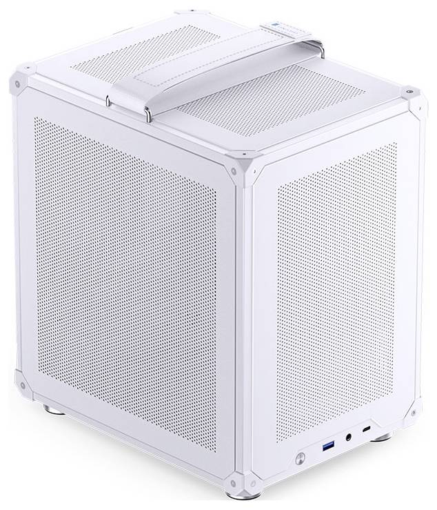 mini-tour Jonsbo C6 Boîtier, Boîtier PC, Boîtier gaming blanc