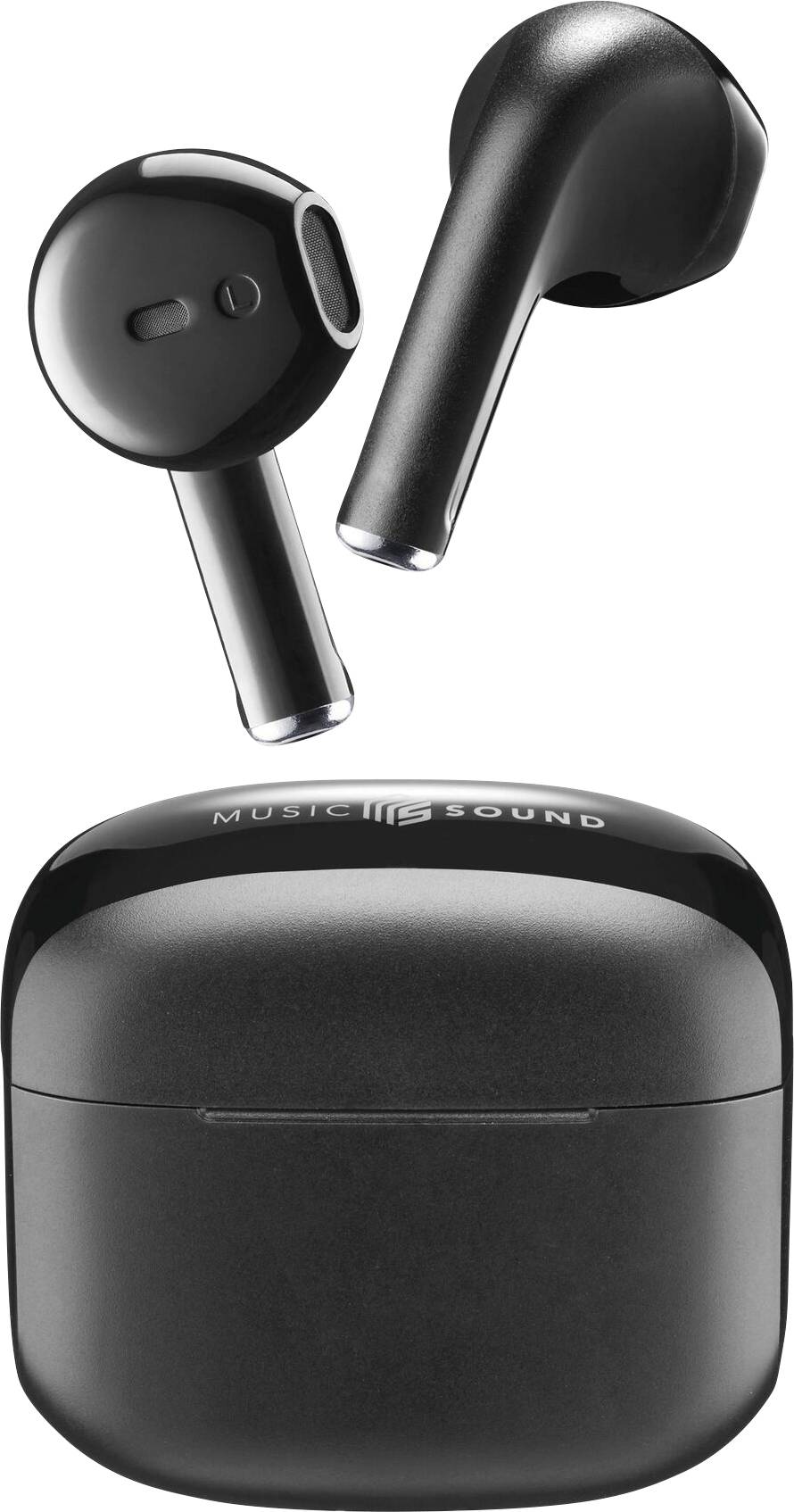 Cellularline Oreillette Bluetooth, sans fil noir boîtier de charge