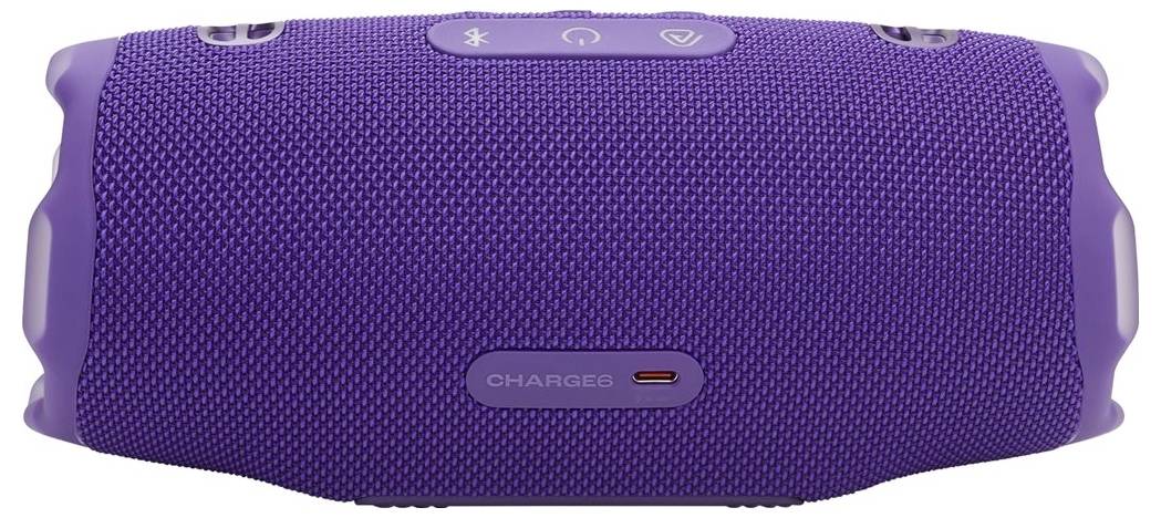JBL Charge 6 Enceinte Bluetooth portable, étanche à la poussière, étanche à l'eau violet